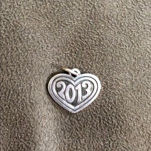 Retired James Avery 2013 Charm